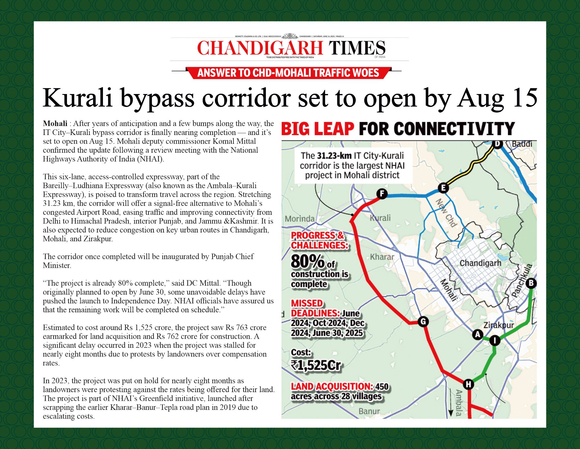 Bharatmala Greenfield Expressway
